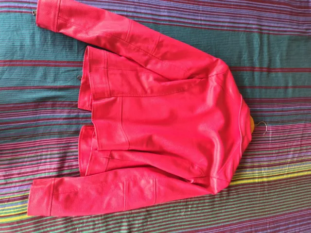 Chaqueta Guess Rosa Cuero