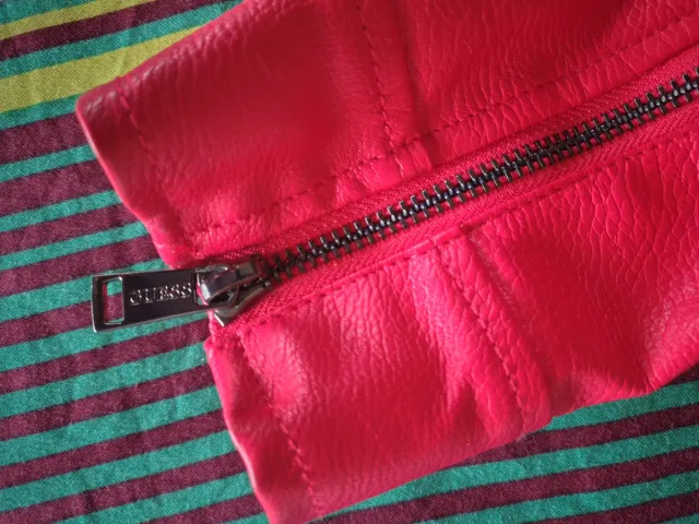 Chaqueta Guess Rosa Cuero