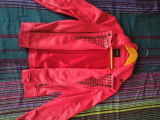 Chaqueta Guess Rosa Cuero