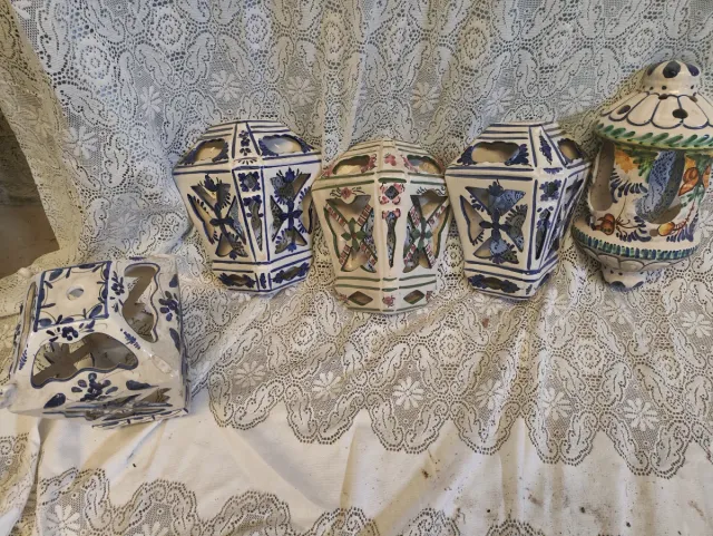 Apliques de cerámica decorativos