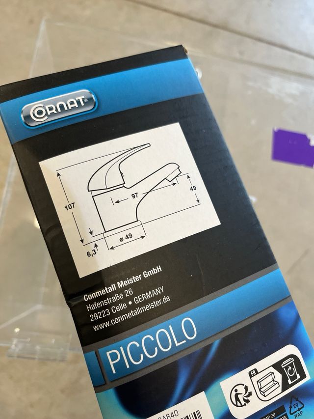 Grifo de lavabo Cornat