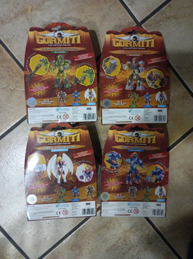Gormiti Lotti 4 Personaggi