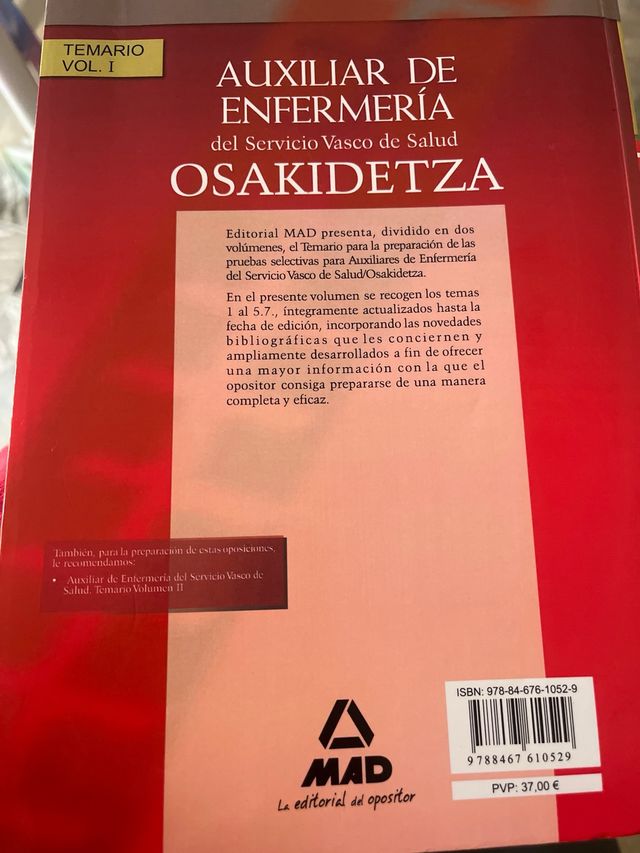 Auxiliares de enfermería del servicio vasco de ...