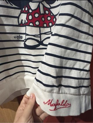 2 Sudaderas Mafalda Rayas