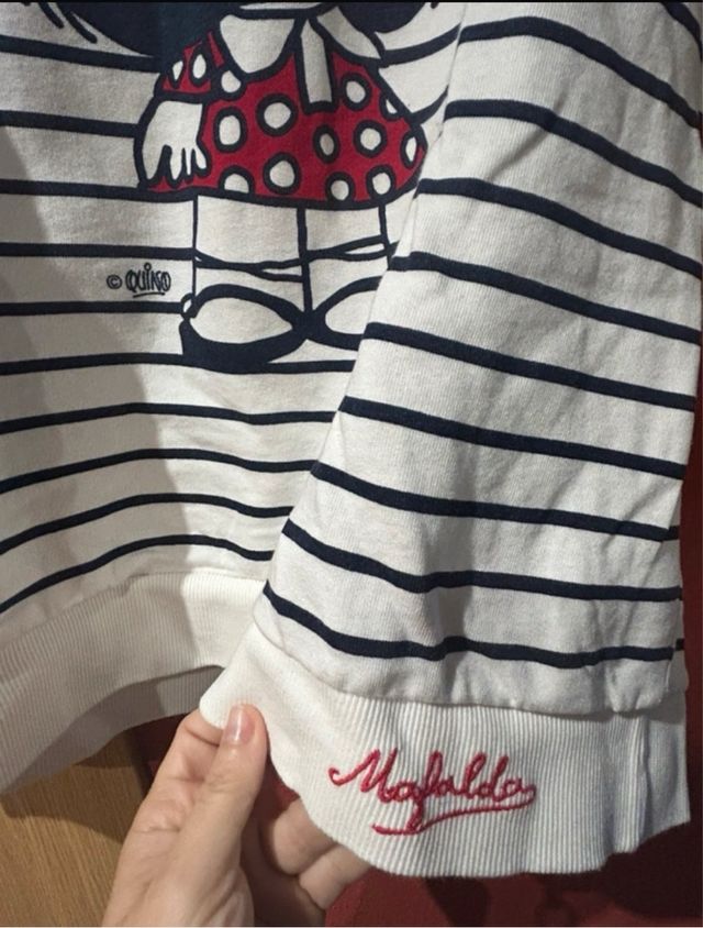 2 Sudaderas Mafalda Rayas