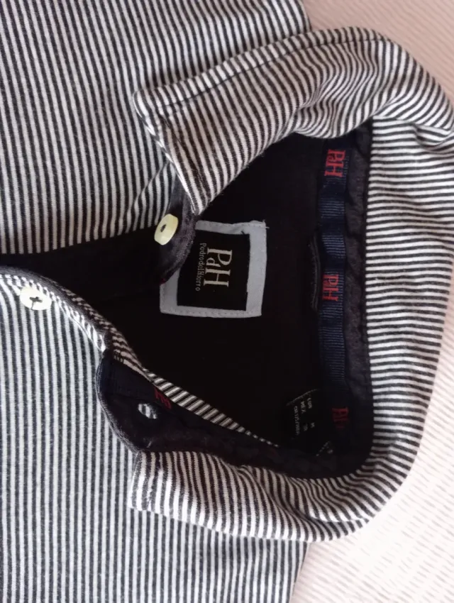 Polo Pedro del Hierro Talla M Rayas