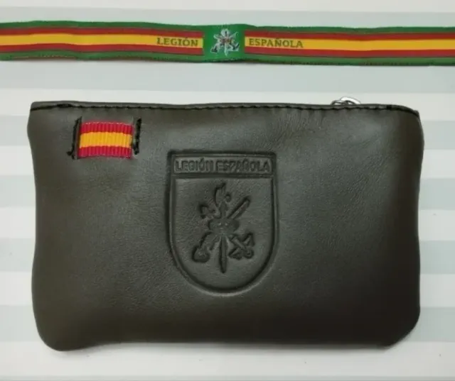 MONEDERO DE PIEL LEGIÓN + PULSERA A JUEGO