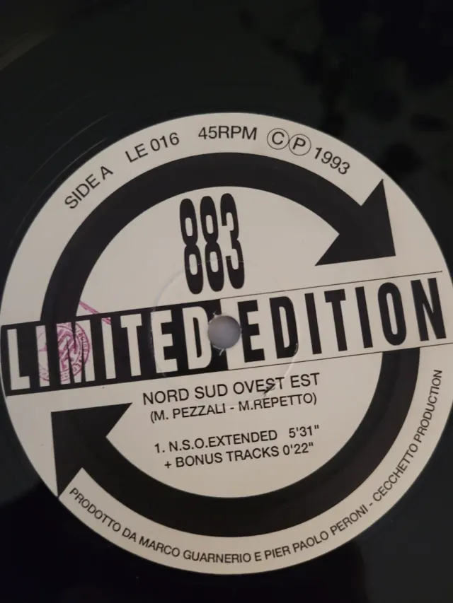883 LP Vinile Nord Sud Ovest Est