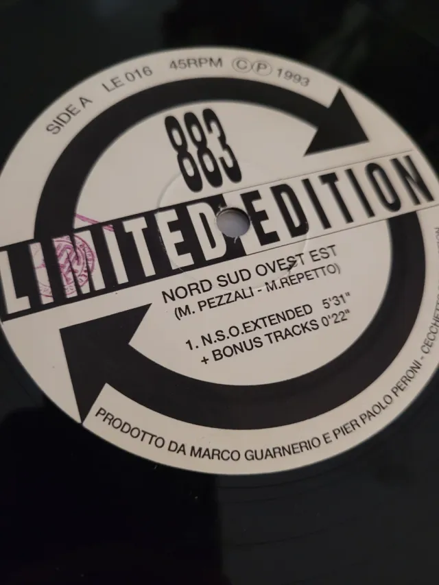 883 LP Vinile Nord Sud Ovest Est