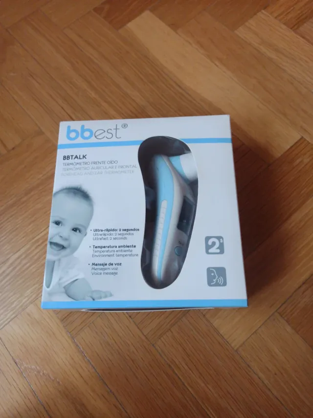 Termômetro Frontal e de Ouvido Bbest BBTALK