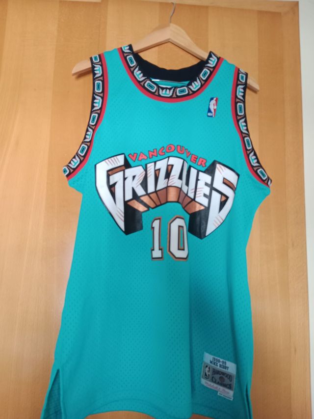 Camiseta Vancouver Grizzlies Bibby 10