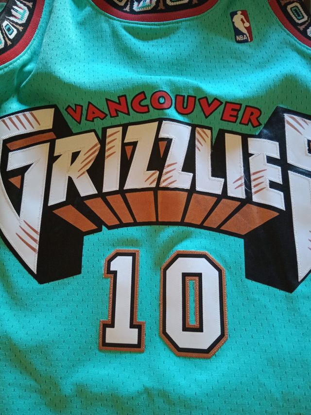 Camiseta Vancouver Grizzlies Bibby 10