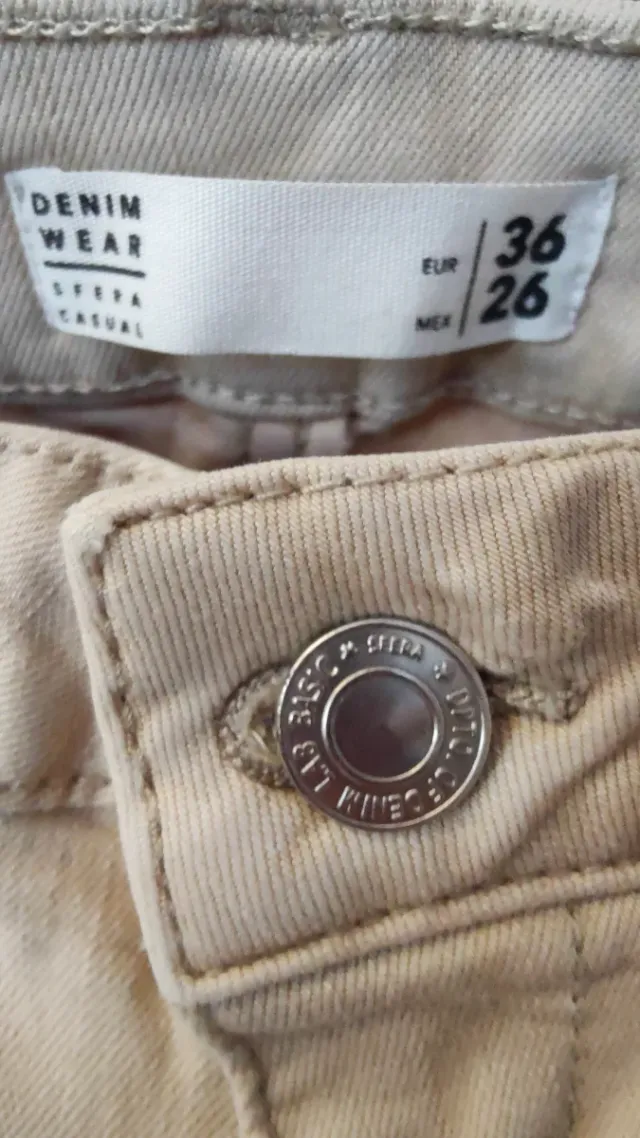 Pantalones Sfera Talla 36 Beige