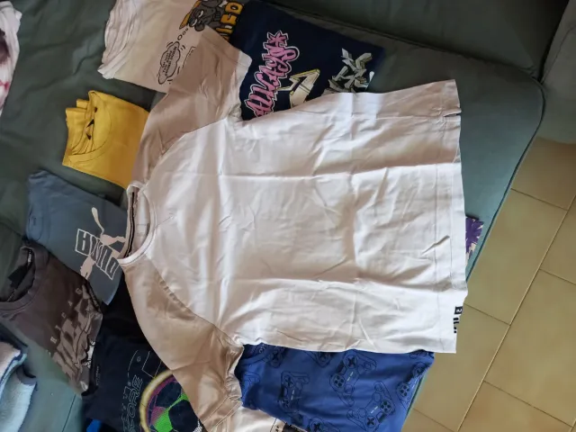 Lote 12 camisetas niño Tallas 10-12