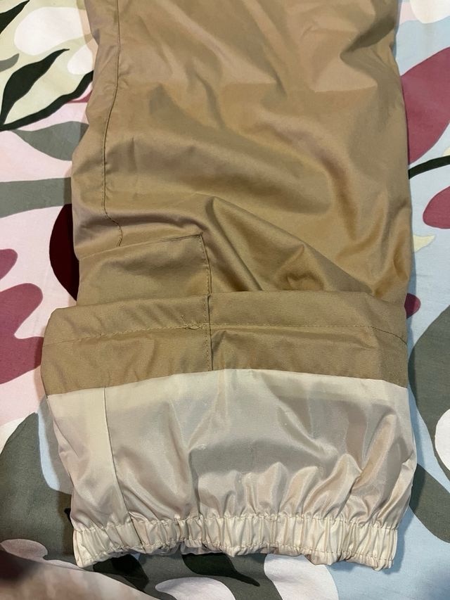 Pantalón de esquí color camel