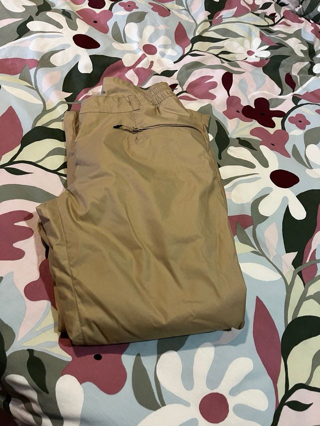 Pantalón de esquí color camel