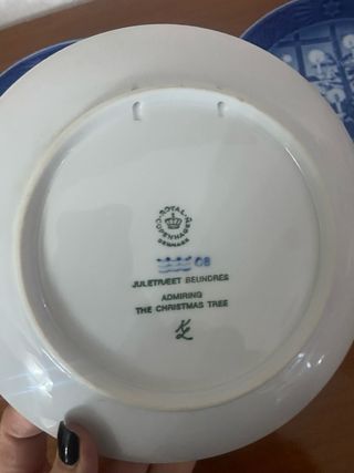 3 Piatti Royal Copenhagen