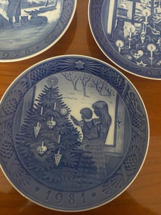 3 Piatti Royal Copenhagen