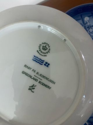 3 Piatti Royal Copenhagen