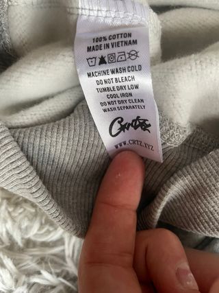 Sudadera Corteiz Gris Talla S (parece M)