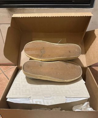 Golden Goose Superstar Beige/Blu