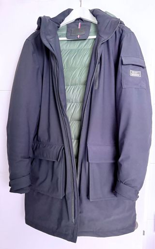 Anorak Silbon con capucha azul Talla S