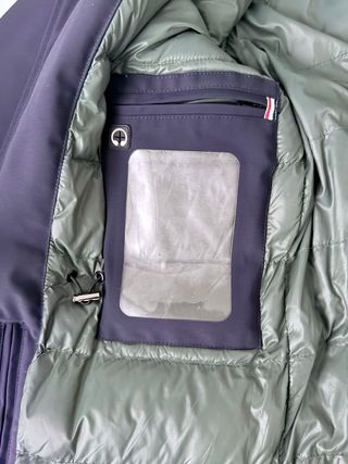 Anorak Silbon con capucha azul Talla S