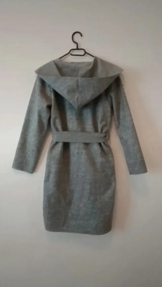 Trench grigio New Collection taglia unica