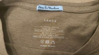 Camiseta Deus Ex Machina. Talla L