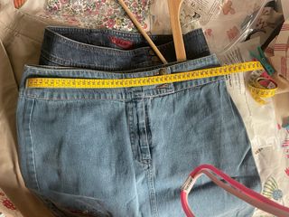 Falda vaquera Tex bordada