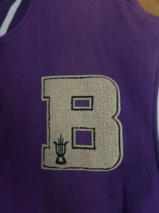 Giacca Varsity Unisex da baseball (giacca ossa)