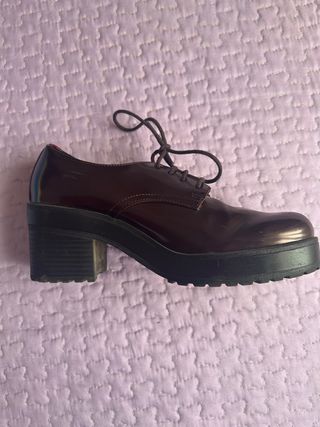 Zapatos de plataforma marrones