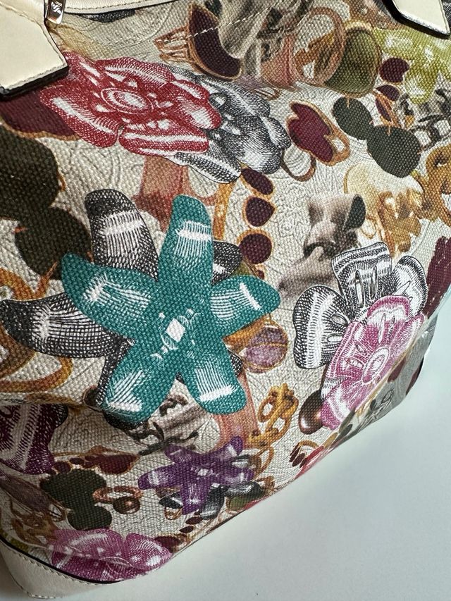 Bolso Tous Multicolor Estampado Oso Flores