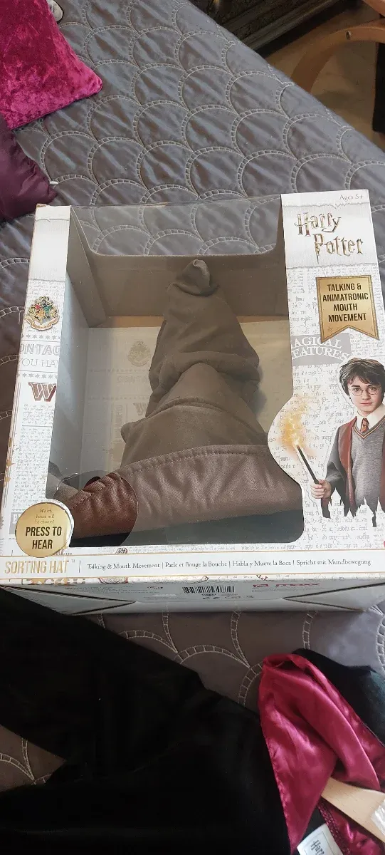 Harry Potter.Sombrero seleccionador/disfraz/varita