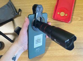 Objetivo de largo enfoque Selvim 22X para móvil