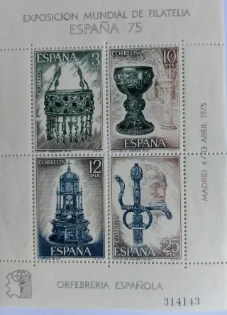 Lote Sellos España 75 Filatelia