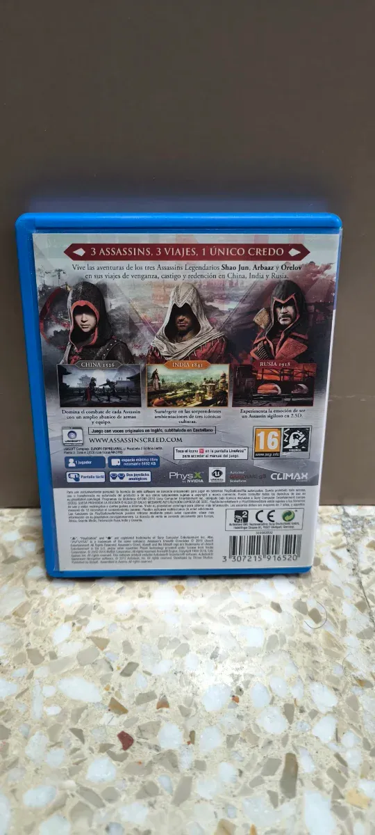 Assassin's Creed Chronicles per PS Vita