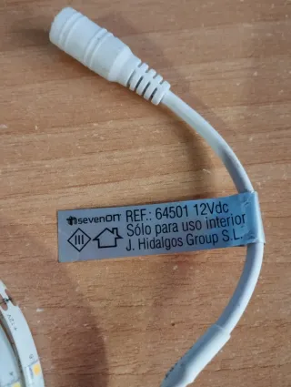 Dos tiras LED - Luz neutra