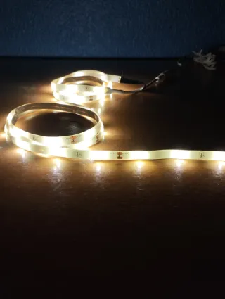 Dos tiras LED - Luz neutra