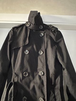 Gabardina Zara Negra
