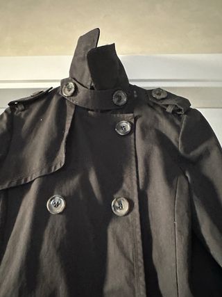 Gabardina Zara Negra