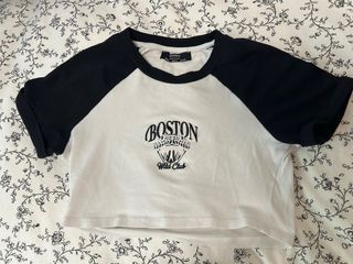 Camiseta Bershka Boston Wild Club