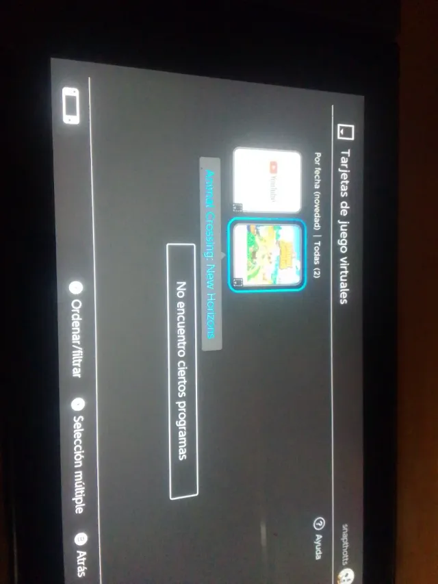 Nintendo Switch con juego