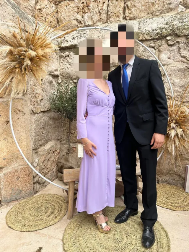 Vestido morado Lady Pipa