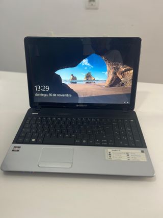 Packard Bell Portátil + Bolso Negro/Gris