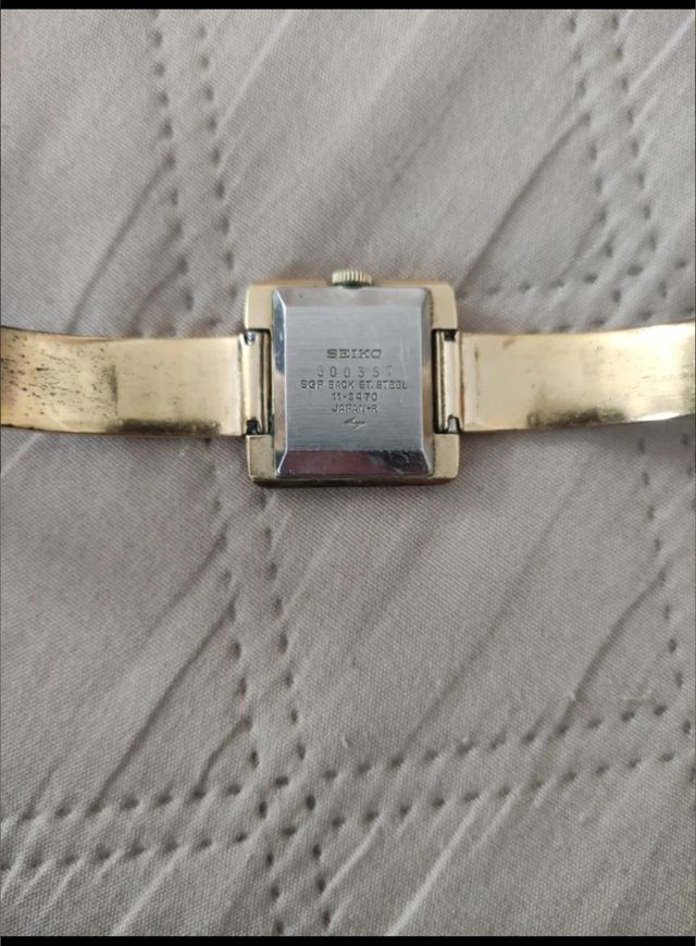 Orologio da donna Seiko dorato