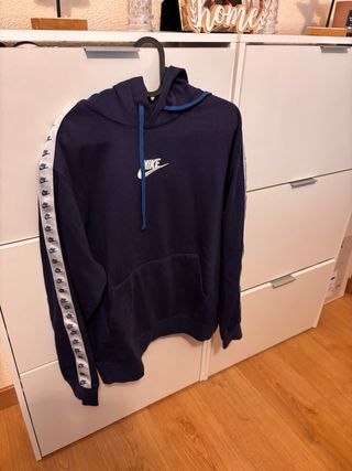 Sudadera Nike Azul con Logo