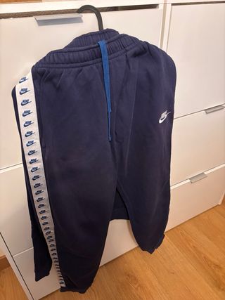 Sudadera Nike Azul con Logo