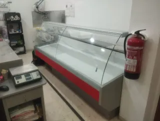 Vitrina expositora charcuteria, pasteleroi