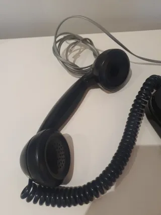 Teléfono antiguo de disco